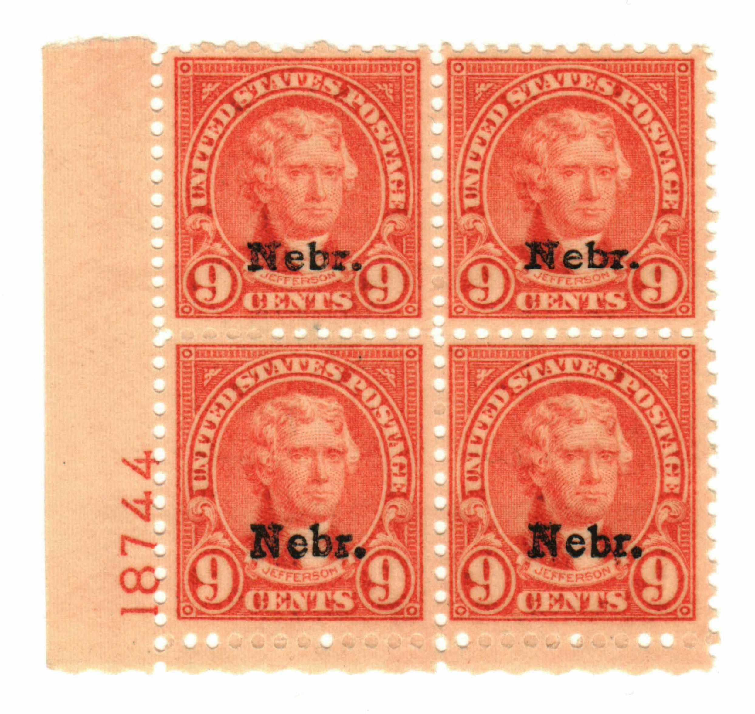 M11389 - 1929 Kansas Overprints, set of 11 stamps and free album page -  Mystic Stamp Company