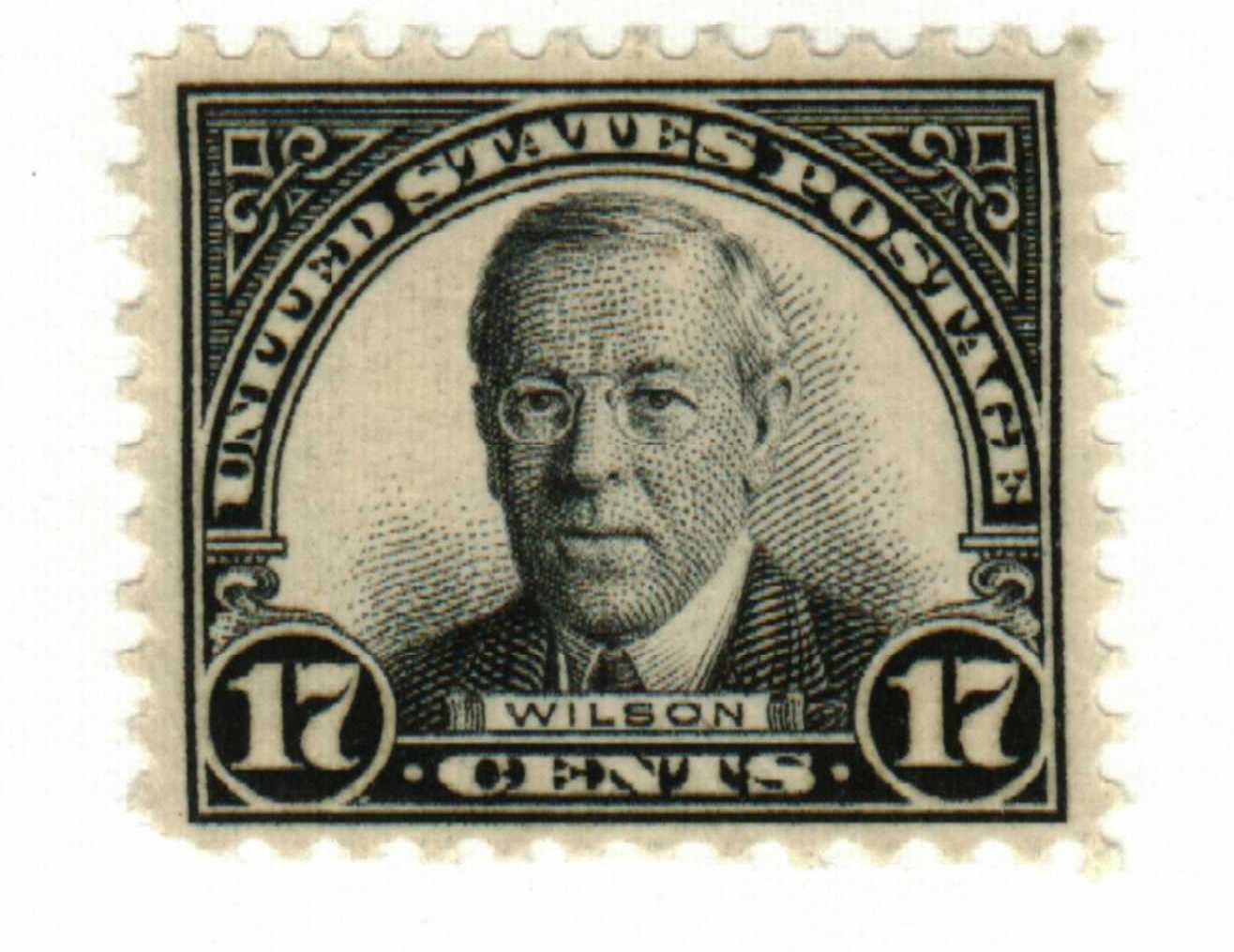 697 - 1931 17c Wilson, black - Mystic Stamp Company