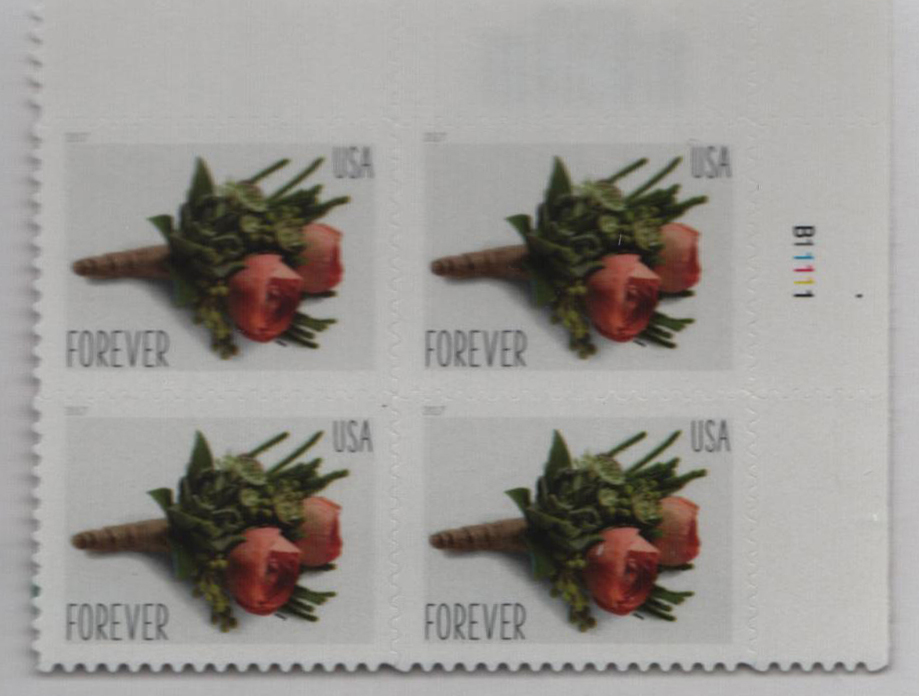  USPS Forever Stamp: Celebration Boutonniere (3 Sheets