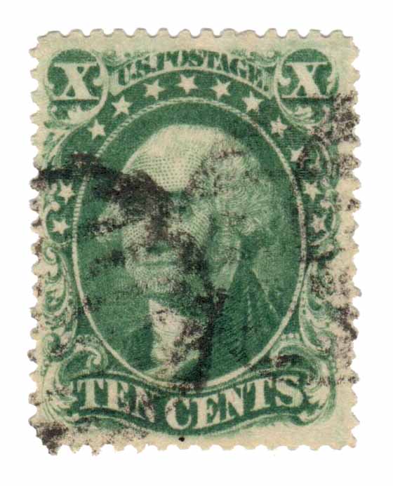 33 - 1857-61 10c Washington, type III - Mystic Stamp Company