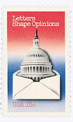 1805-06 - 1980 15c Letter Writing: Letter's Preserve Memories - Mystic Stamp  Company