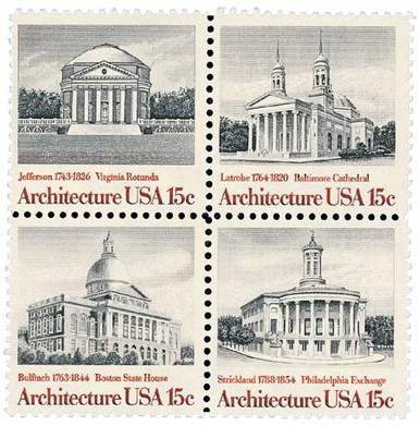 13 Diff ARCHITECTURE Famous Architects & Buildings Postage stamps Free  Shipping! Your #1 source with the best prices on Vintage stamps