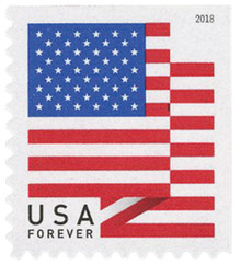 4559-60 - 2011 First-Class Forever Stamp - Lady Liberty and U.S. Flag  (Ashton Potter) - Mystic Stamp Company