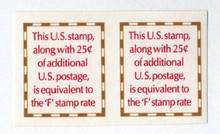 2521 - 1991 4c Make-up Rate - Mystic Stamp Company