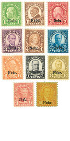 17//291 - 1851-98 Classic U.S. Stamps, set of 7 - Mystic Stamp Company