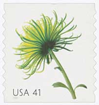 4166-75 - 2007 41c Beautiful Blooms, coil - Mystic Stamp Company