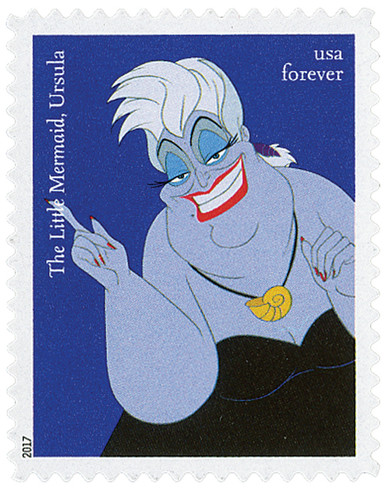 5213-22 - 2017 First-Class Forever Stamp - Disney Villains