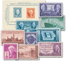 YS1959C - 1959 Complete Commemorative Year Set, 15 stamps - Mystic Stamp  Company