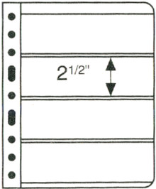 LS221 - Scott Album Page Reinforcement Strips, Fits 2-Post Pages - Mystic  Stamp Company