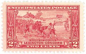 Lexington Concord Mint Very Fine Set of Three Stamps Postage Stamps Scott  617-19 on eBid United States