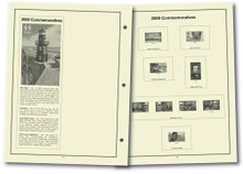 GS606 - 1893-1934 Advanced Heritage Commemorative Stamp Collection Album  Pages - Mystic Stamp Company
