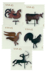 4644a - 2012 First-Class Forever Stamps - Four Flags, APU, block of 4  stamps - Mystic Stamp Company