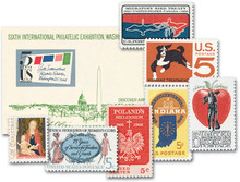 YS1953-54C - 1953-54 Complete Commemorative Year Set, 17 stamps