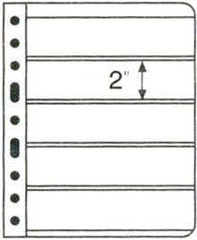 LS221 - Scott Album Page Reinforcement Strips, Fits 2-Post Pages - Mystic  Stamp Company