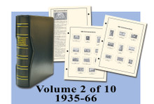 HLM000 - Complete Set - Mystic American Heirloom Albums Vol 1-6 -  1847-present - Mystic Stamp Company