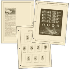 GS606 - 1893-1934 Advanced Heritage Commemorative Stamp Collection Album  Pages - Mystic Stamp Company