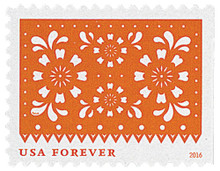 5054 - 2016 First-Class Forever Stamp - U.S. Flag (Sennett Security  Products, booklet) - Mystic Stamp Company
