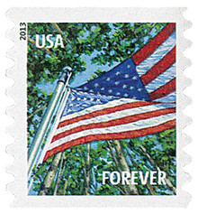 4749 - 2013 46c Patriotic Star - Mystic Stamp Company