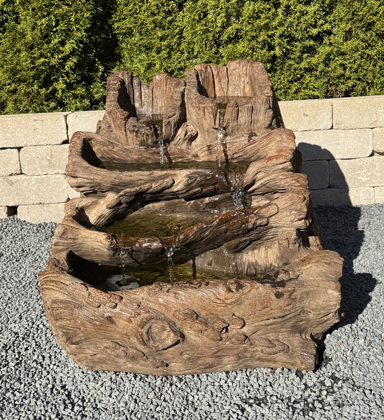 22" Log Spill Fountain, 1 PC