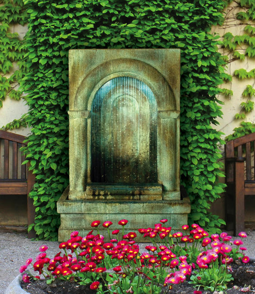 42" Grotto Falling Diamonds Fountain, 2 PC