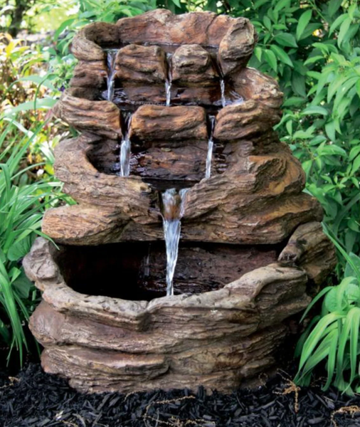 24" Canyon Falls Fountain