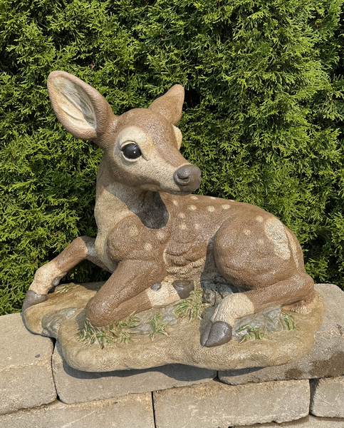 19" Fawn Rising On One Leg
