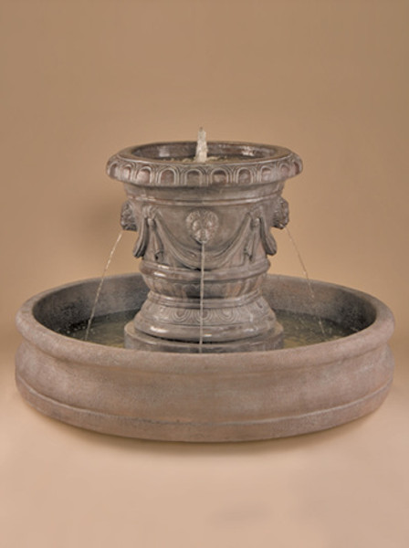 41" Classico Lion Fountain