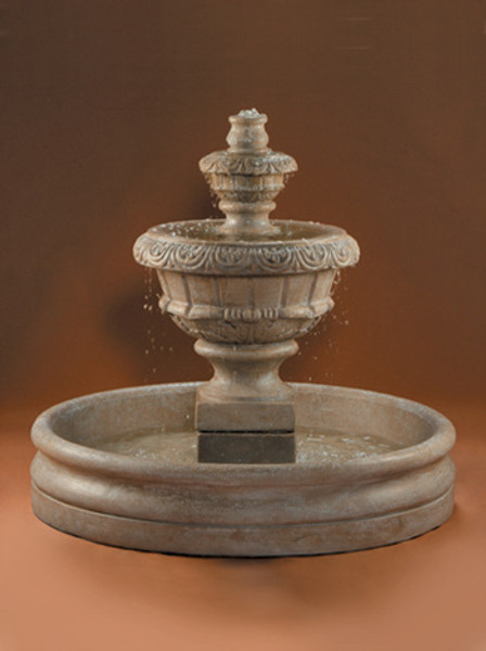 38" Roma Fountain, Small with 46" Basin