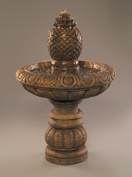 46" Romantica Fountain, Short with Extra Large Pineapple