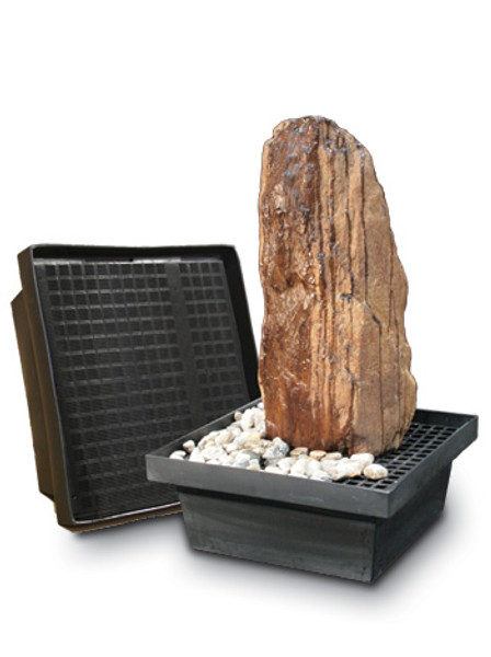 34" Maylay Rock Fountain w/ 2' Reservoir