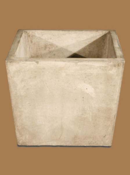 21" Moderno Square Planter, Large