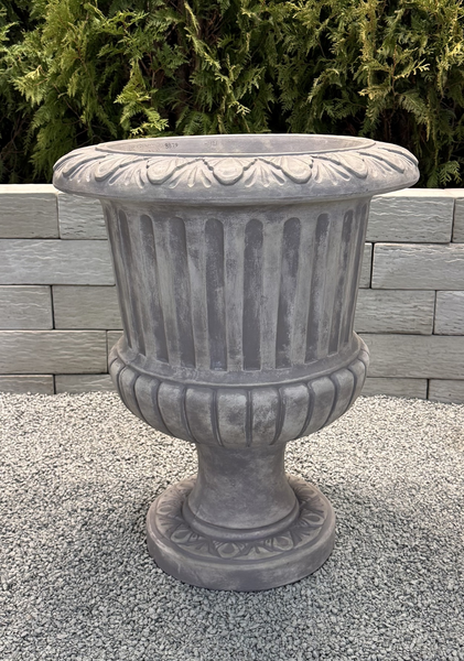 33" Large Fluted Urn