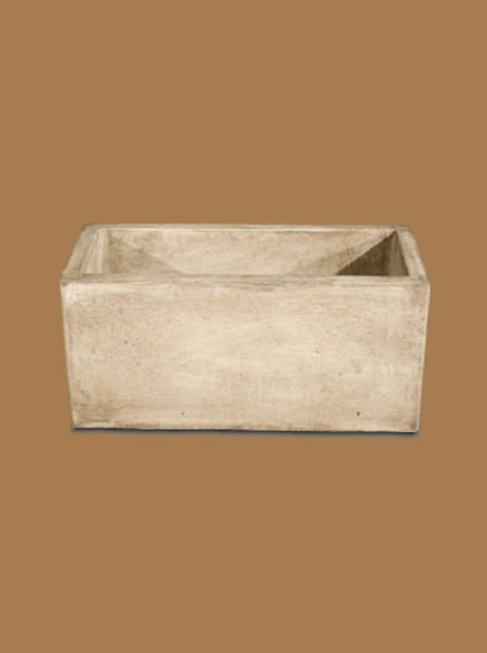 15" Moderno Rectangle Planter, Medium
