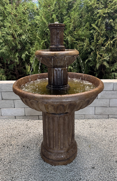 54" Fluted Fountain