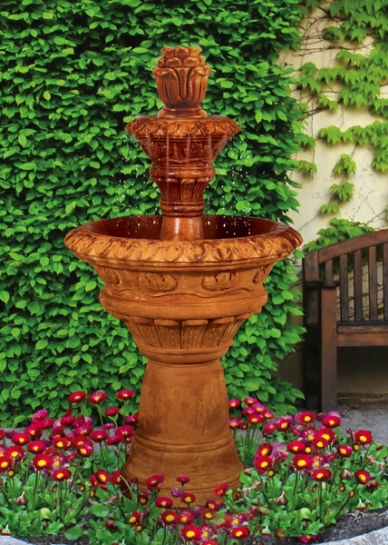 40" Valencia Two-Tiered Fountain