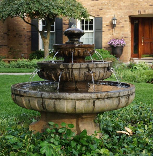 33" Large Regal Tier Fountain, 5 PC