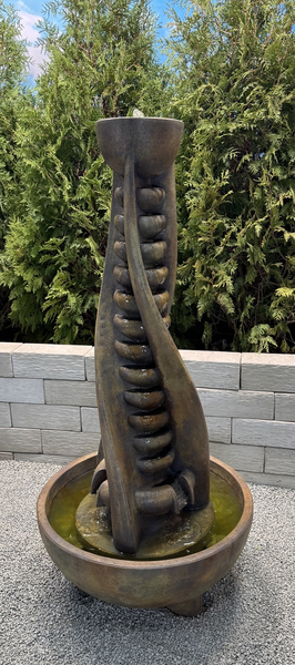 62" Helix Fountain