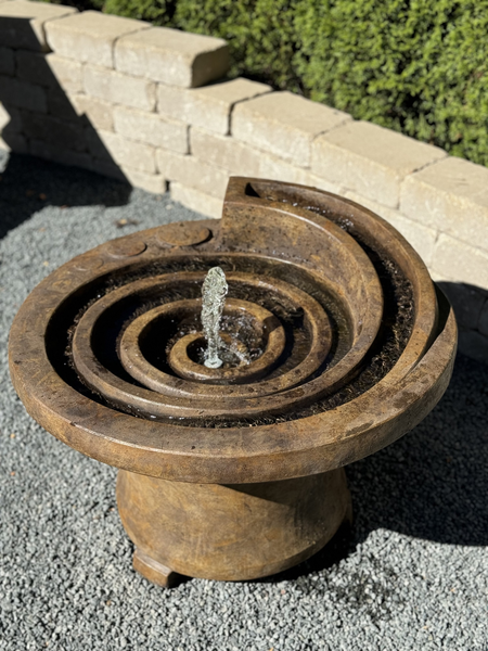 21" Hurricane's Eye Patio Fountain