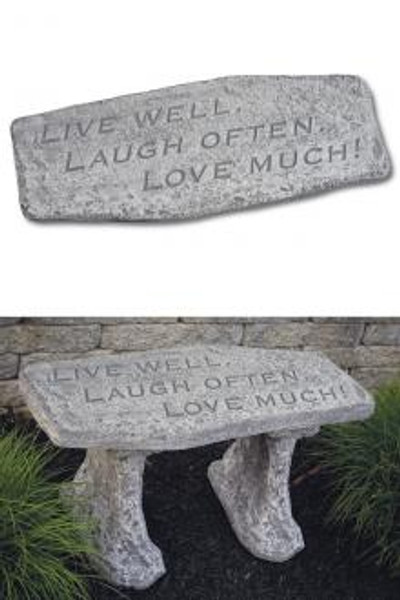29" Live, Laugh, Love Bench