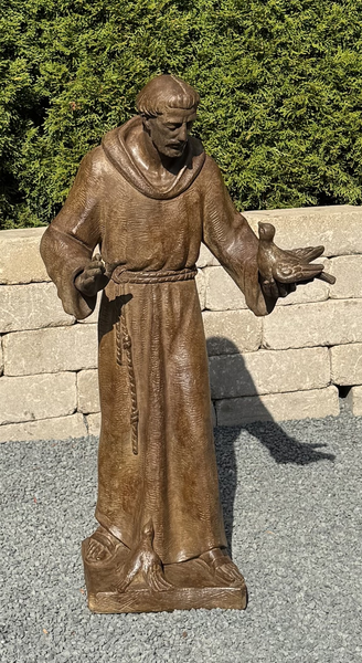 33" St. Francis With Birds