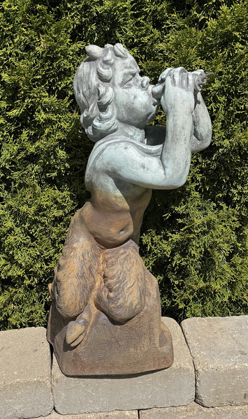 26" Pan Statue (piped)