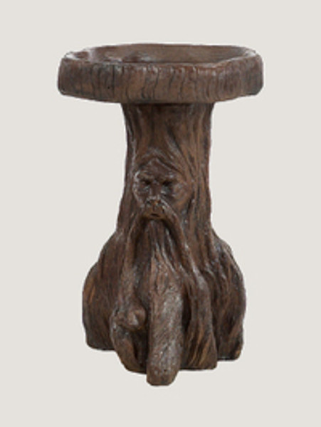 30" Tree Man Birdbath