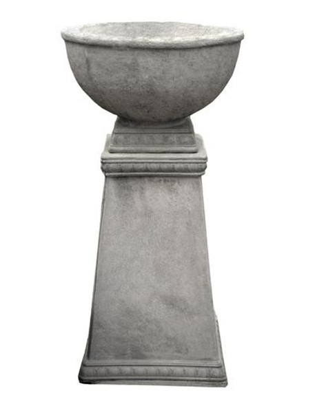 14" Tapered Column Pedestal Bowl