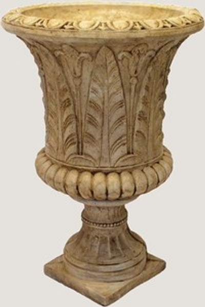 35" Canus Leaf Urn
