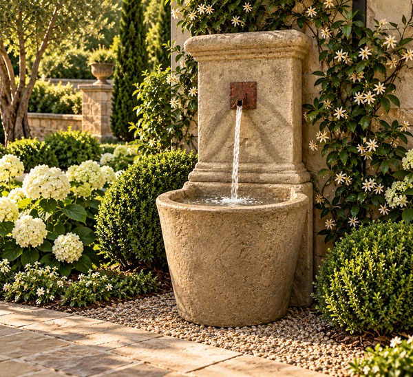 61" French Wall Fountain