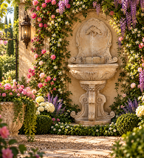 70" Garland Wall Fountain