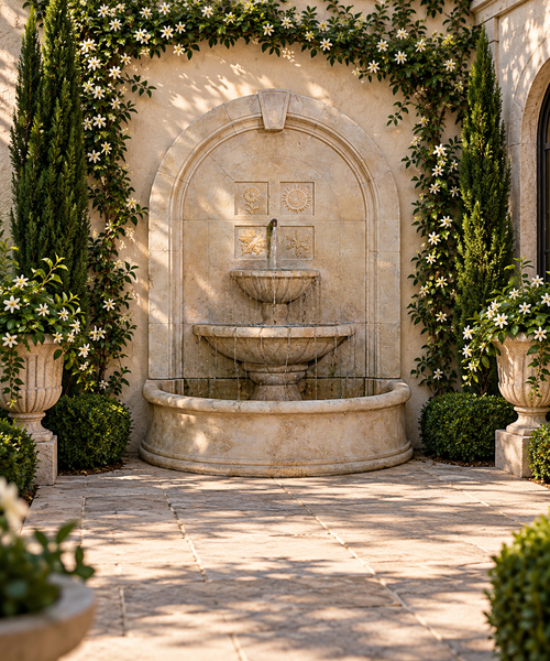66" Seasons Change Wall Fountain