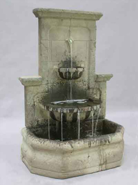 58" Augustine Wall Fountain