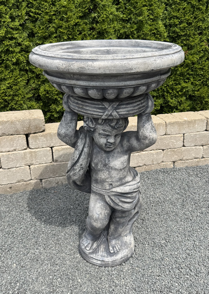 37" Cherub Planter