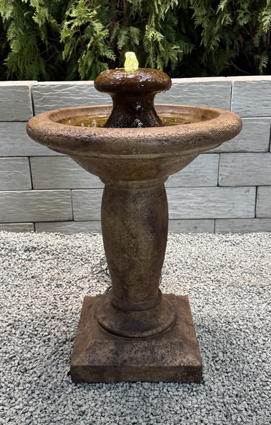 28" Europa Bubbler Fountain